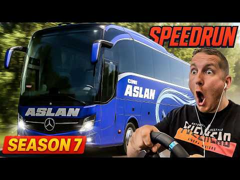200 KM/H mit dem REISEBUS – Das chaotischste Rennen aller Zeiten! 🚌💥 ETS 2 Speedrun | Folge 5