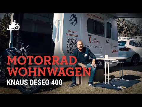 DER Motorrad Wohnwagen? Wir zeigen Euch den Knaus Deseo 400 | POLO Motorrad