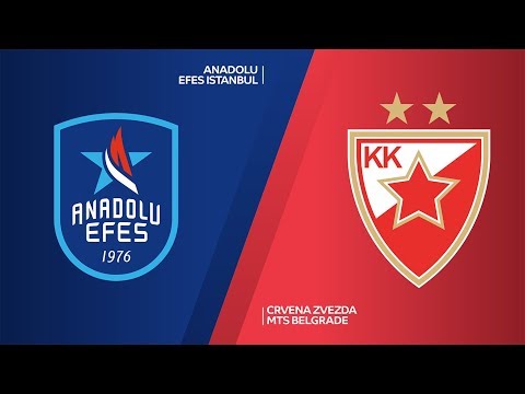 Anadolu Efes Istanbul- Crvena Zvezda mts Belgrade Highlights | EuroLeague, RS Round 5