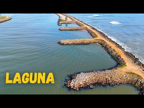 Pescaria na BARRA DE LAGUNA - SC. Dia dos ROBALOS!