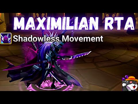 The Power Of Maximilian (Dark Weapon Master) In RTA Summoners War