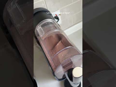 Mason chocolate milkshake in the ninja slushi!