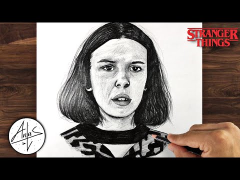 How to Draw Eleven | Stranger Things Drawing Tutorial Easy