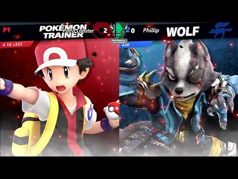 MS 9/12/19 - PaPa Lobster (PKMN Trainer) vs Phillip (Pikachu, Mega Man, Wolf) - Grand finals - SSBU