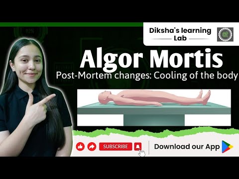 Post-Mortem changes | Algor mortis (Cooling of the body after death) explained| Forensic medicine.