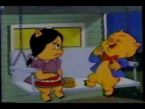 1986 PSA - The U.S. Constitution / Porky and Petunia Pig