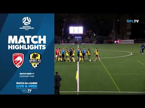 NPL NSW Men's Round 17 Fixture – St George City v NWS Spirit FC