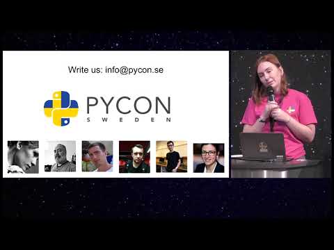PyCon Sweden 2018 opening by chairwoman Anna K. Lindegren