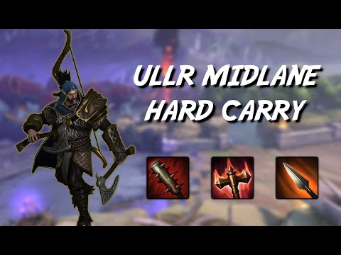 I CARRY, WE STILL LOSE?! | ULLR MID | Masters Smite Season 7
