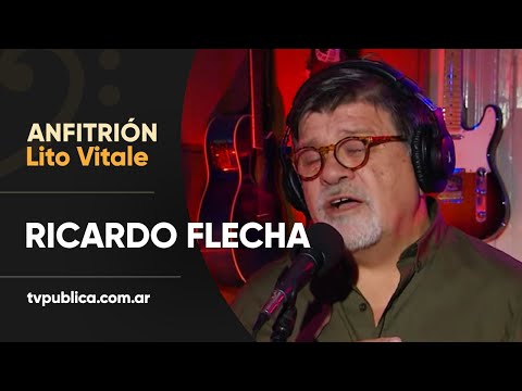 Ricardo Flecha: La canción del arpa dormida - Anfitrión, Lito Vitale