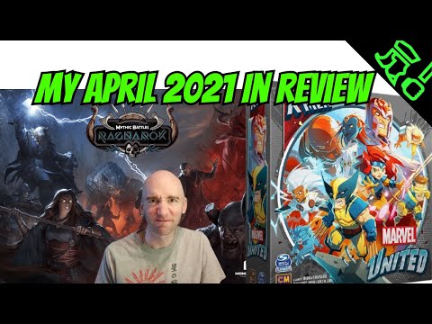 April 2021Board Game Round-Up/In Review! Kickstarters, Pre-orders, and Played!