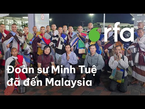 Đoàn Sư Minh Tuệ Đã Đến Malaysia