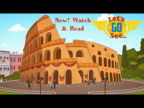 Watch & Read @LetsGoSee – The Creaky Colosseum | Full Episode | Cartoons for Kids - Kingdom Kids Zone, Little Learners - Let's Go See