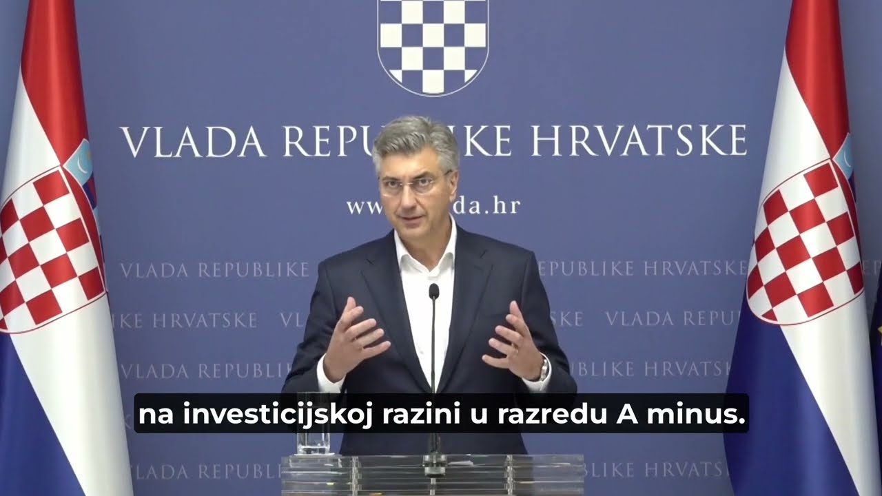 Potvrda reformskih napora i poticaj za daljnji rad na jačanju hrvatskog gospodarstva