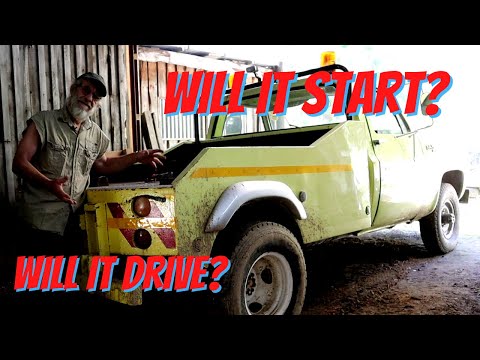 CHEVY TOW TRUCK FOR FUTURE PROJECT - WILL IT START?