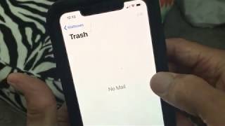 How to delete junk mail in email app on iPhone