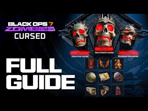 How To GET ALL 9 Cursed Relics in Ashes of the Damned ULTIMATE Guide! (Black Ops 7 Zombies)