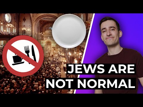 "Why are you fasting on Yom Kippur if you don't believe in God?" Jews aren't normal!!