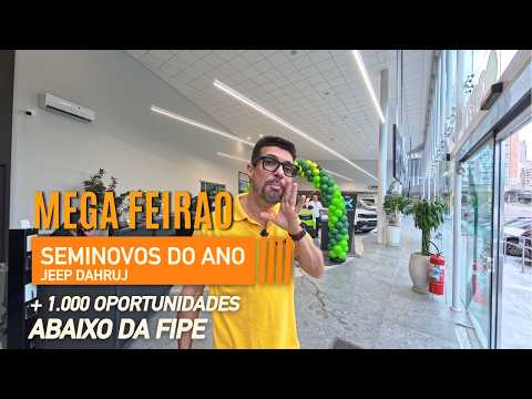 JEEP ABAIXO DA FIPE? CORRA PARA O NOSSO MEGA FEIRÃO DE SEMI NOVOS COMPASS RENEGADE E HYUNDAI CRETA