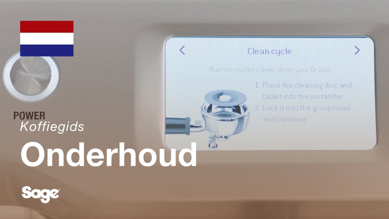 Hoe je een reinigingscyclus uitvoert