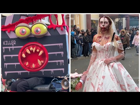 Aufmarsch der Monster - Movie Park Halloween Horror Festival 2025 Opening Show Halloween Movie Park