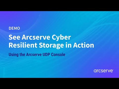 Arcserve Cloud Cyber Resilient Storage là gì