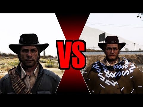The Man with No Name (Blondie) vs John Marston - Death Battle (RDR 2)