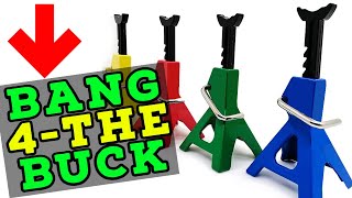 Best Budget Jack Stands! (Double Locking - Jack Stand Buyer'