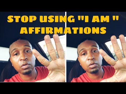 Why I STOPPED using "I AM AFFIRMATIONS "( in statement form)