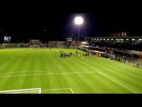 Alessandria vs Renate: I giocatori acclamati vanno sotto la curva