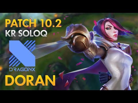 DragonX Doran - Fiora Top Lane - KDA 22/5/3
