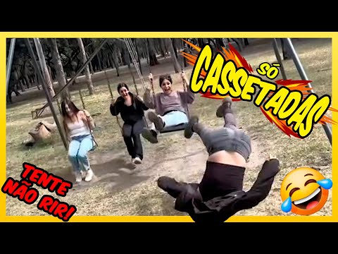 🔴 SÓ CASSETADAS! 😂 TENTE NÃO RIR 2025‼️
