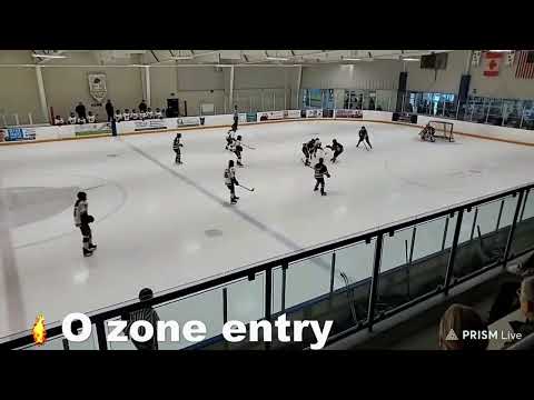 U15AA hockey game half season highlight A
