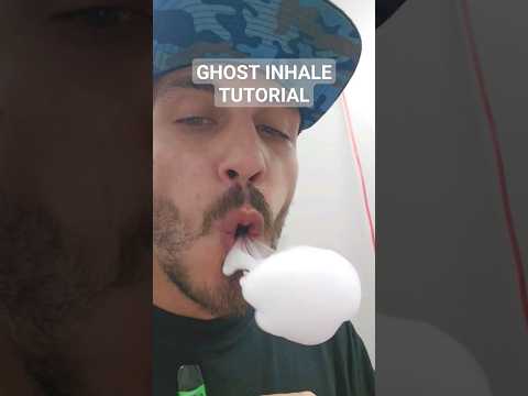 Ghost Inhale Trick Tutorial #tutorial #shorts #ghost