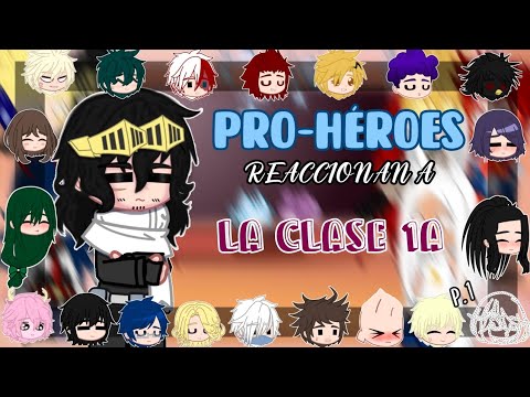 『𔓘』Pro-Héroes reaccionan a la Clase 1A📝🐛•|•Parte 1/2🍒•|•Sange_16