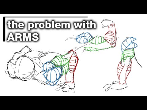 drawing arms tips and tricks | simplified look at arms