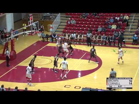 Highlights: Cornell Men's Basketball vs. Brown - 2/3/17