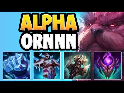 ORNN... BUT I EXPOSE THIS HIDDEN ALPHA STRATEGY! ALPHA ORNN TOP S12 GAMEPLAY! - League of Legends
