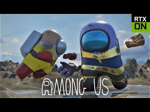 Saitama vs Thanos in Among Us RTX ON (ANIMATION)