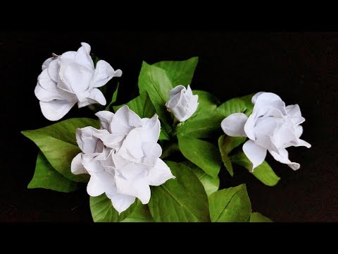 ABC TV | How To Make Gardenia Paper Flower With Shape Punch - Craft Tutorial