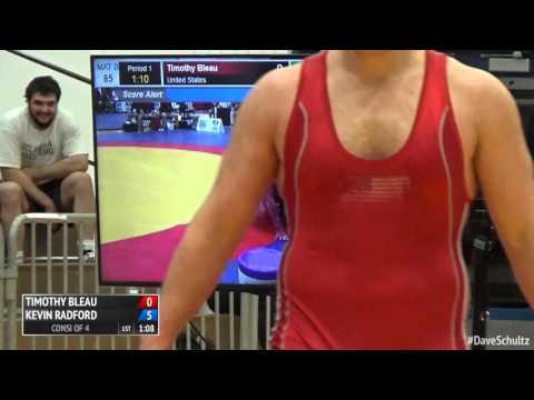 85 Consi of 4 - Timothy Bleau (United States) vs. Kevin Radford (United States)