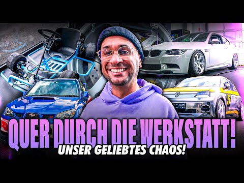 JP Performance -  Quer durch die Werkstatt! Unser geliebtes Chaos!
