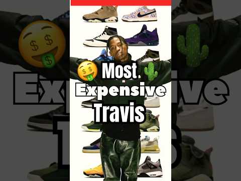 🤑MOST EXPENSIVE Travis Scott Jordan&rsquo;s 🌵🏀 #sneakers #travisscott #nike #shoes #shorts