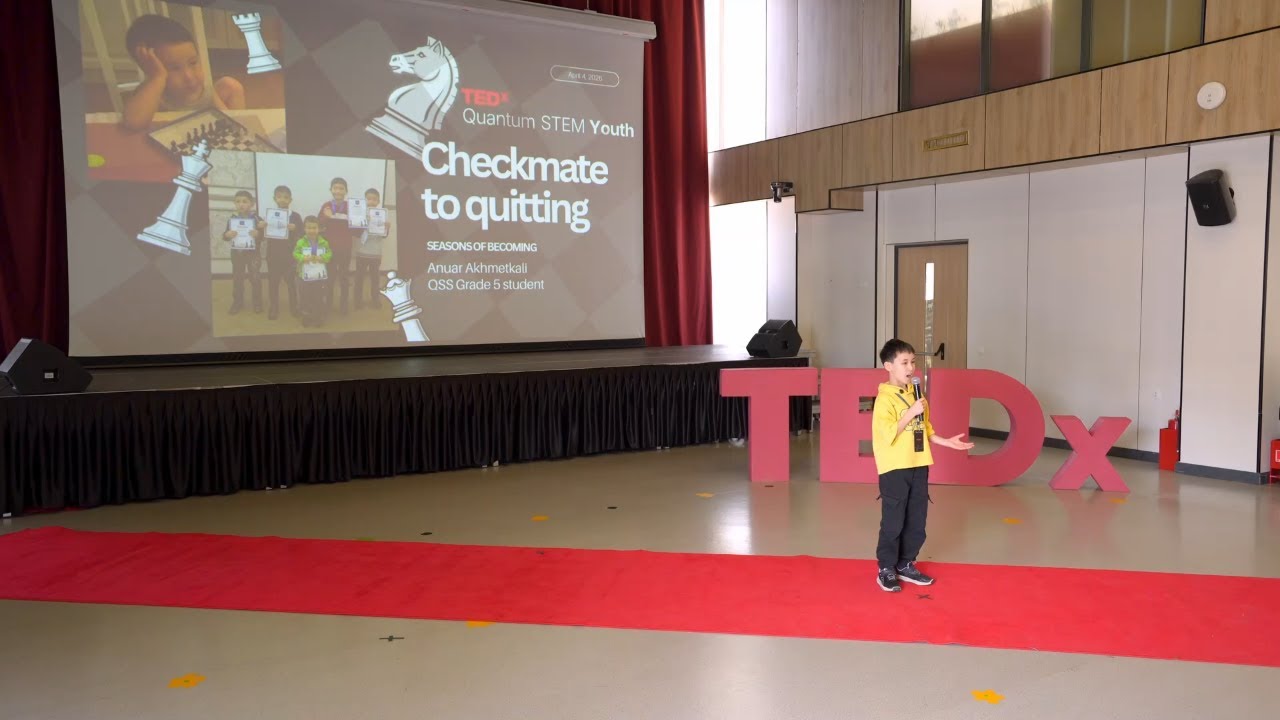 Why Pawns Don’t Move Back | Anuar Akhmetkali | TEDxQuantum STEM Youth