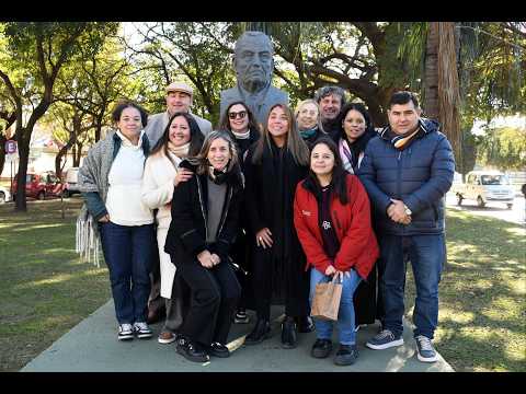 La Municipalidad puso en valor el monumento que rinde homenaje al Dr. Laureano Maradona