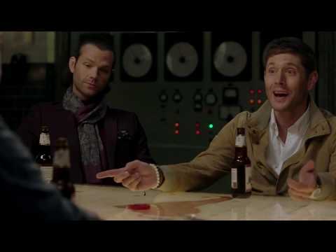 Supernatural - AU Sam & Dean Talk Hunting With The Real Sam & Dean 15x13