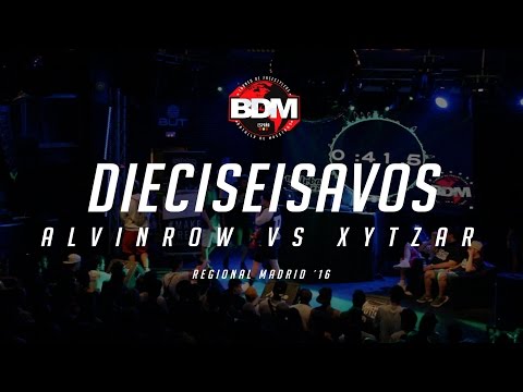 ALVINROW vs XYTZAR DIECISEISAVOS BDM MADRID 2016