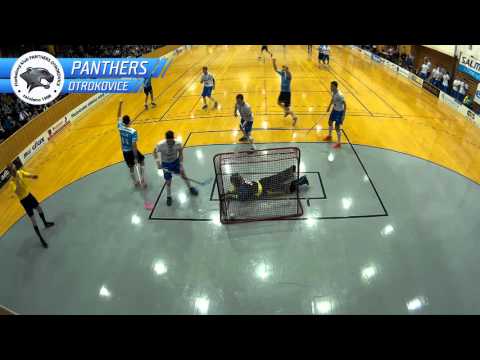 3. čtvrtfinále Tipsport Superligy: Hu-Fa Panthers Otrokovice vs Technology Florbal MB