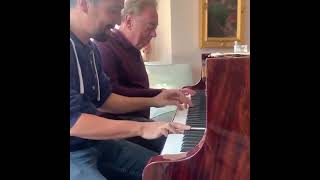 Lin-Manuel Miranda &amp; Andrew Lloyd Webber playing Hamilton and The Phantom of The Opera together