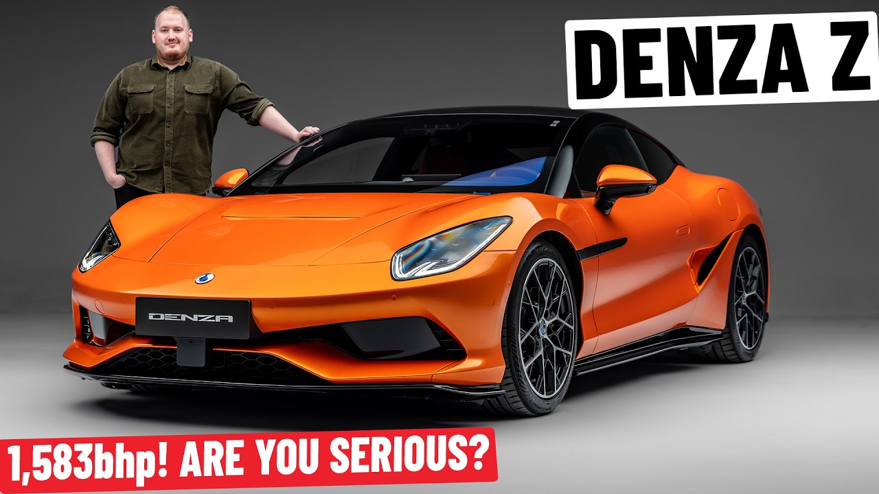 Can the 1,583bhp Denza Z destroy the Porsche 911?